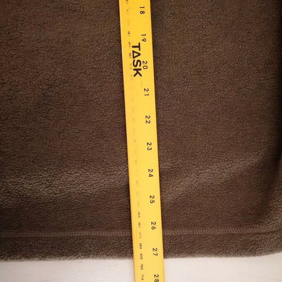 J. Crew Men's Size XL Brown Fleece Straight Fit Pullover - Picture 8 of 8